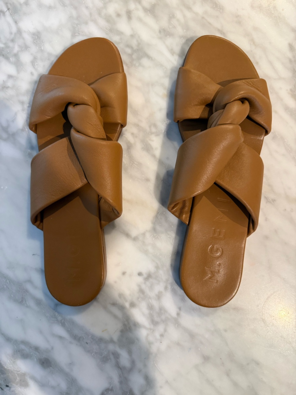 M. Gemi Tan Natalia Knot Sandal